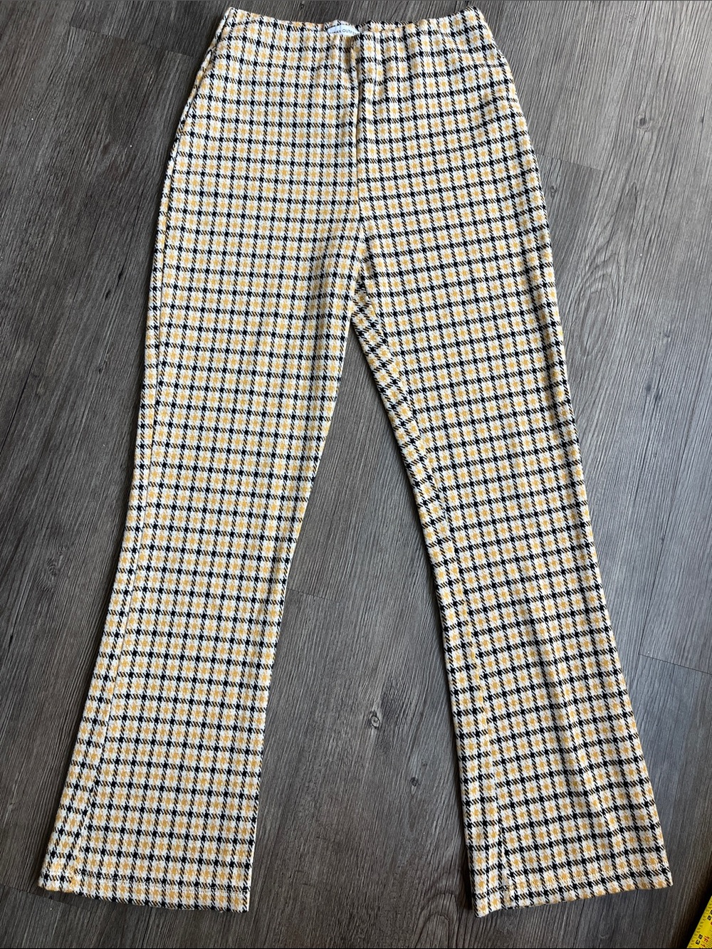 URBAN OUTFITTERS Soft Plaid Knit Trousers
